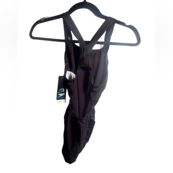 NWT Speedo Competitive Pro LT Super Pro 4 Way Stretch Strap Comfy Swimsuit 6/32 - Picture 3 of 5